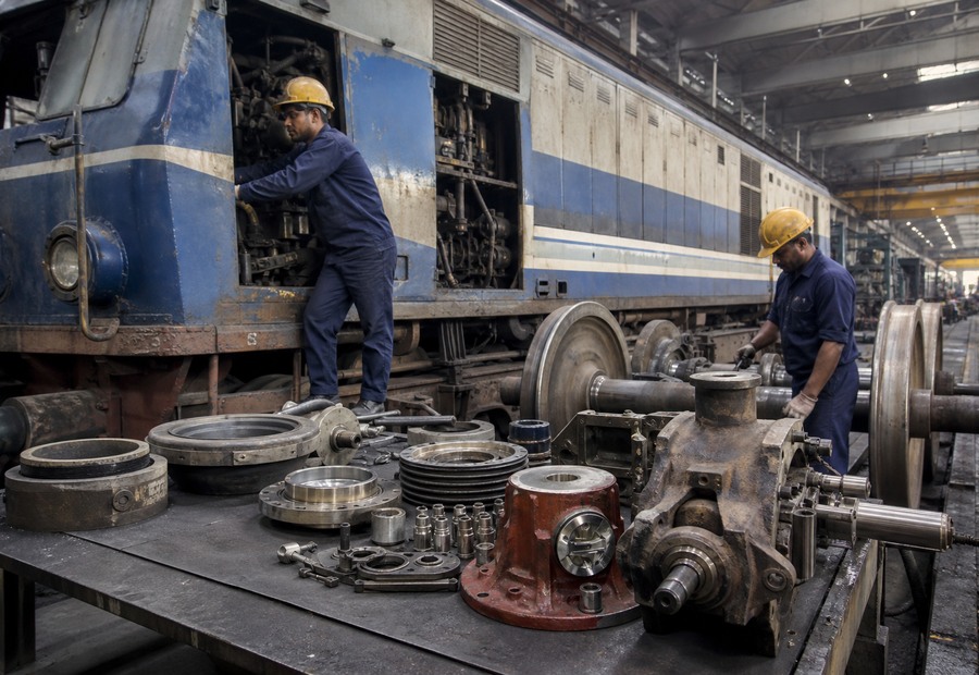 Loco Engine Components